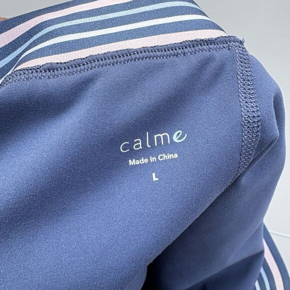 Calme Johnny Was Tennis Skirt Skort Women Large Blue Pleated Built In Shorts - Picture 3 of 14